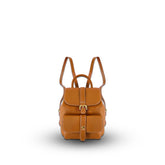 Azalea Knapsack with Buckle Tan